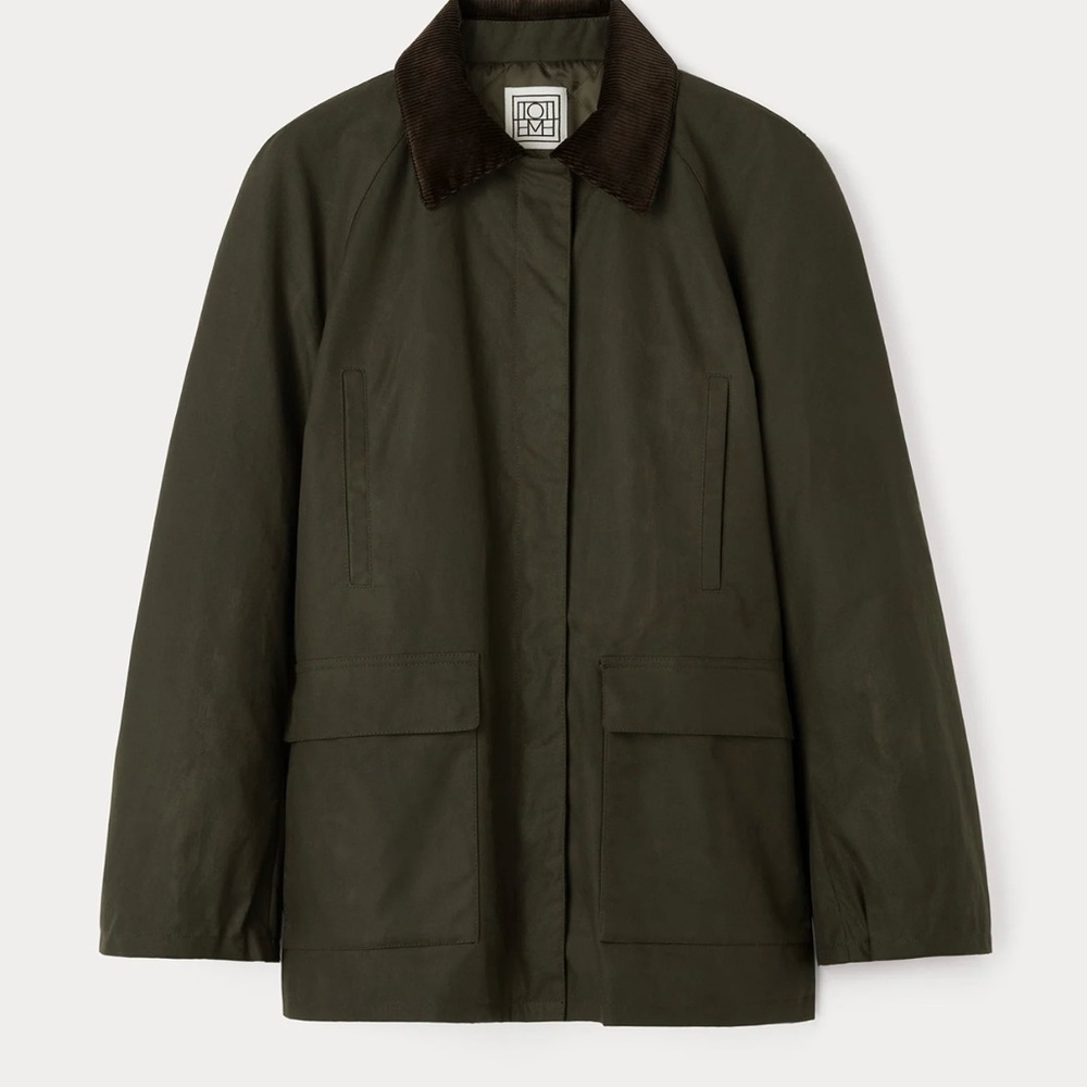 Toteme Country jacket in forest size32 XXS - Picture 6 of 10